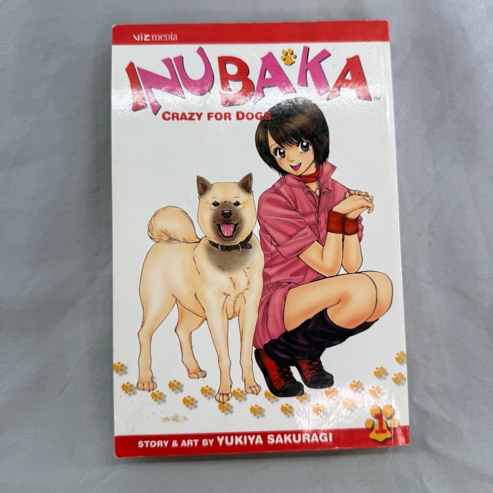Inubaka Crazy for Dogs Vol 1 Manga Yukiya Sakuragi Viz Media English Paperback